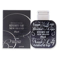 New Brand Story Of Black 3.3oz Men EDT Spray