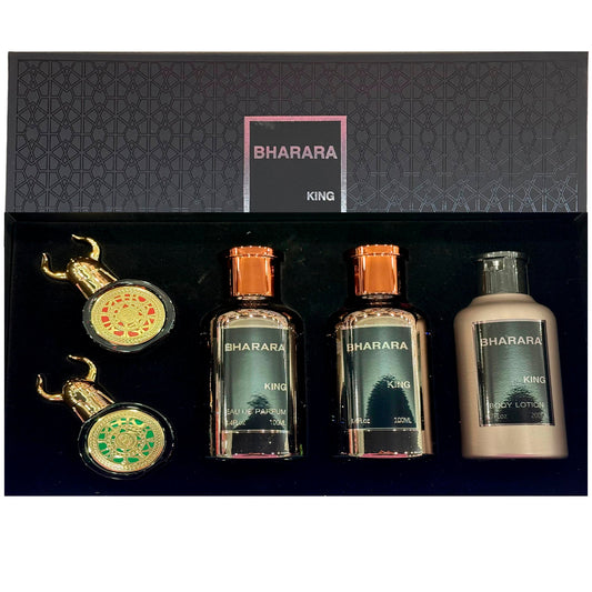 Bharara King 5-Piece Set 3.4oz Men EDP Spray