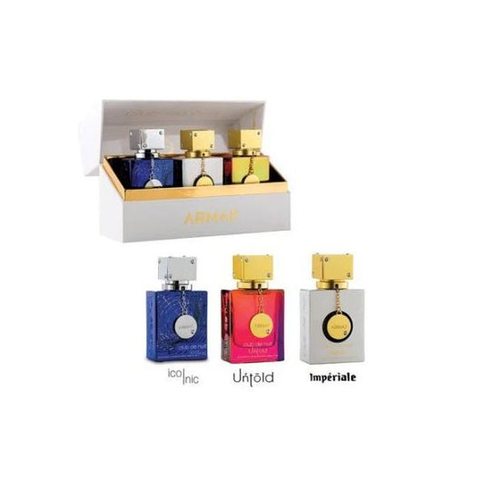 Armaf Club De Nuit Trio 3x1.0oz Men EDP