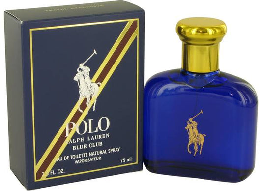 Ralph Lauren Polo Blue Club 2.5oz Men EDT Spray