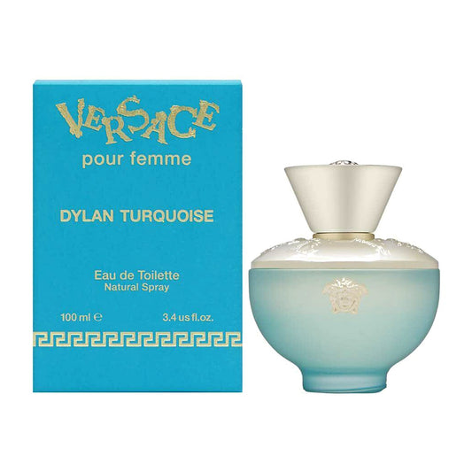 Versace Pour Femme Dylan Turquoise 3.4oz EDT Women Spray
