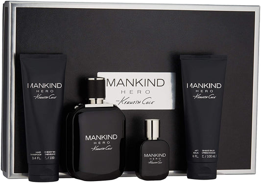 Kenneth Cole Mankind 4-Piece Set 3.4oz Men EDC Spray