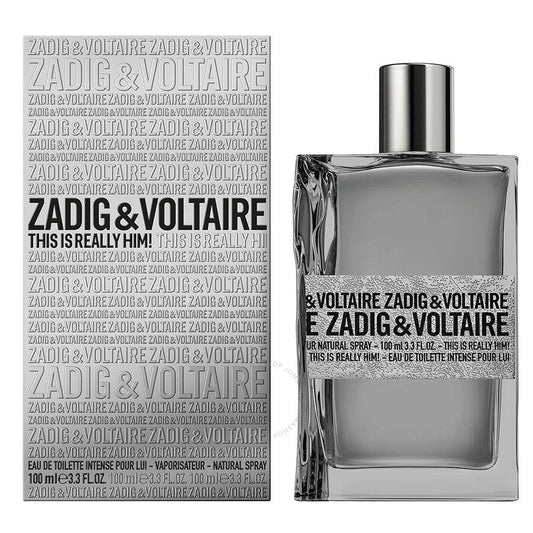 Zadig & Voltaire Really Intense 3.3oz Men EDT Spray
