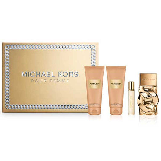 Michael Kors Femme 4-Piece Set 3.4oz Women EDP Spray