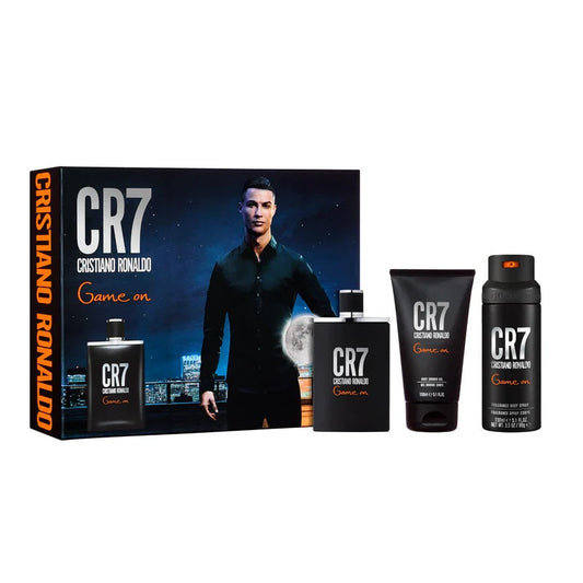 Cristiano Game On 3-Piece Set 3.4oz Men EDP Spray