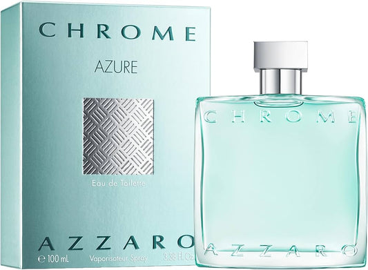 Azzaro Chrome Azure 3.3oz Men EDT Spray