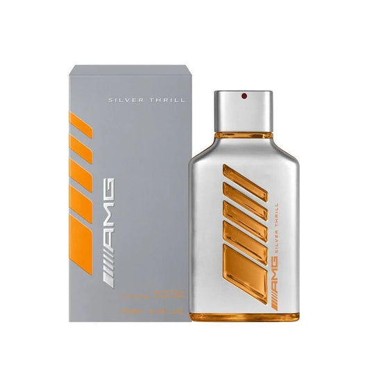 Mercedes-Benz Amg Silver Thrill 3.4oz Men EDP Spray