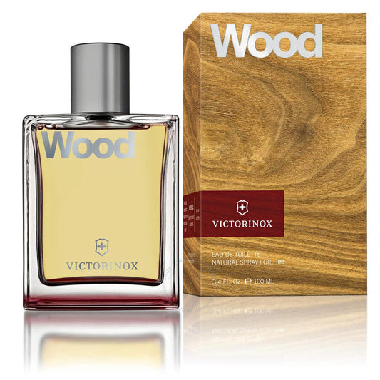 Victorinox Wood 3.4oz Men EDT Spray