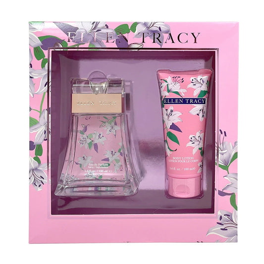Ellen Pink Sparkling Ellen Tracy 2-Piece Set 3.4oz Women EDP Spray
