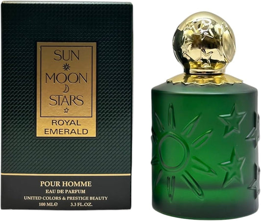 United Colors Sun Moon Star Royal Emerald 3.3oz Men EDP Spray