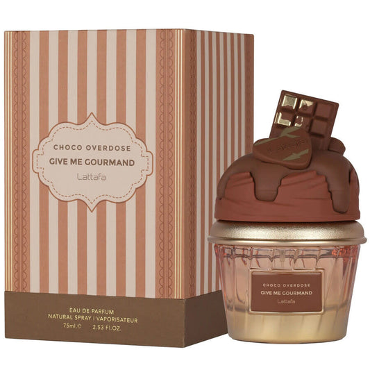 Lattafa Give me Gourmand Choco Overdose 2.5oz Women EDP Spray