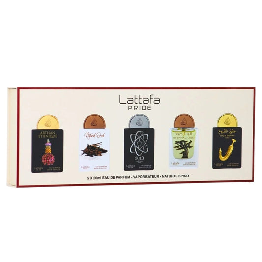 Lattafa Pride Mini 5-Piece Set 0.5oz Unisex EDP Spray