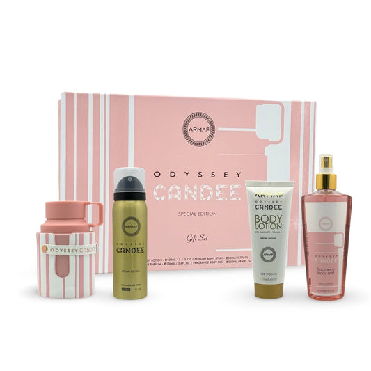 Armaf Odyssey Candee by Armaf Set 4-Piece 3.4oz Women EDP Spray