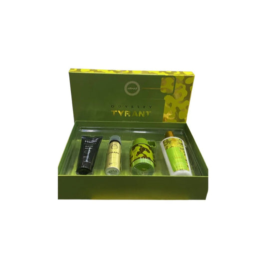 Armaf Odyssey Tyrant Special Edition by Armaf 4-Piece 3.4oz Men EDP Spray