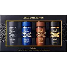 Lattafa Asad Mini Collection 4x0.8oz Unisex EDP Splash