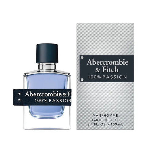 Abercrombie & Fitch 100% Passion 3.4oz Men EDT Spray