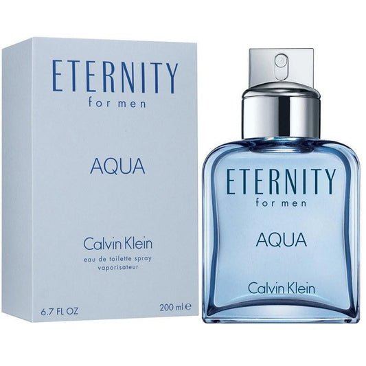 Calvin Klein Eternity Aqua 6.7oz Men EDT Spray