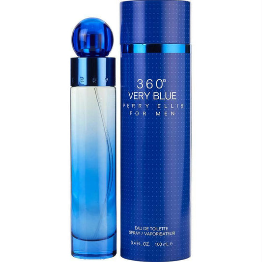 Perry Ellis 360 Very Blue 3.4oz Men EDT Spray