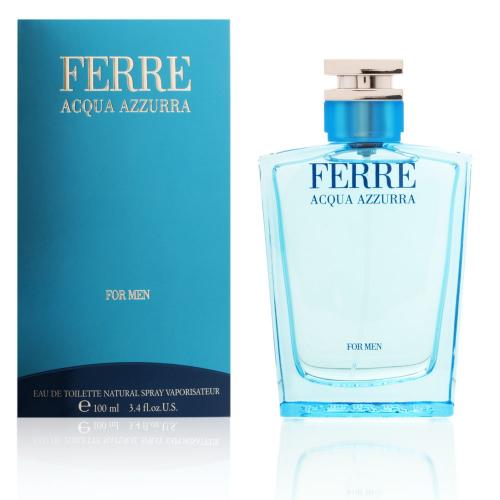 Gianfranco Ferre Acqua Azzurra 3.4oz Men EDT Spray