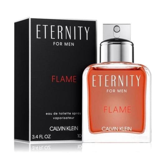 Calvin Klein Eternity Flame 3.4oz Men EDT Spray
