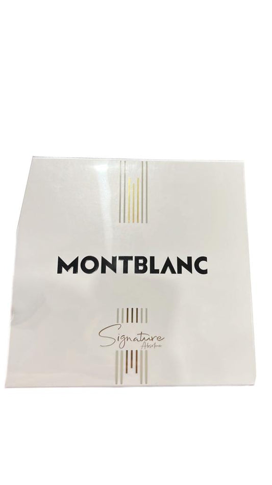 Mont Blanc Signature Absolue 3-Piece Set 3.0oz Women EDP Spray