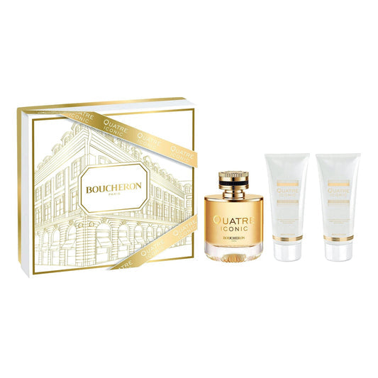 Boucheron Quatre Iconic 3-Piece Set 3.4oz Women EDC
