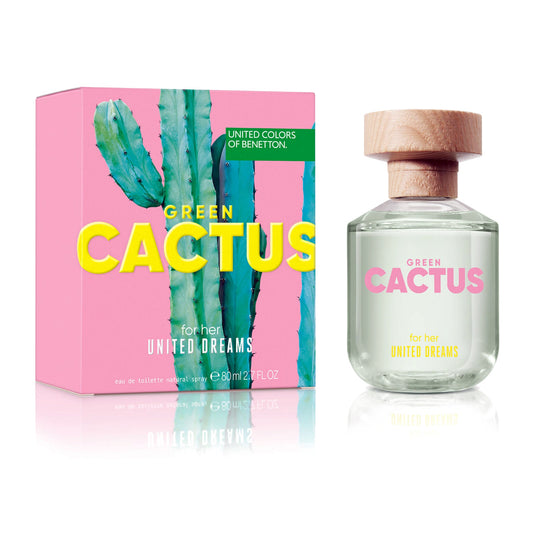 Benetton Green Cactus 2.7oz Women EDT