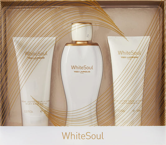 Ted Lapidus Whitesoul 3-Piece Set 3.4oz Women EDP Spray