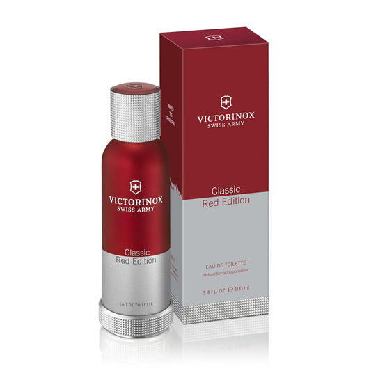 Victorinox Swiss Army Red 3.4oz Men EDT Spray