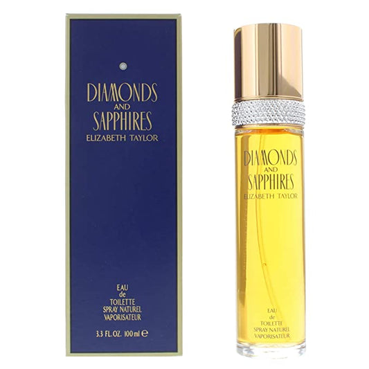Elizabeth Taylor Diamonds Saphires 3.3oz Women EDT Spray