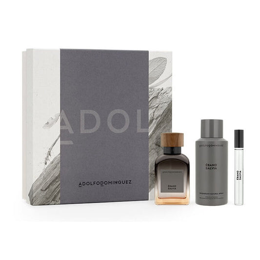 Adolfo Dominguez Ebano Salvia 3-Piece Set 4.1oz Men EDP Spray