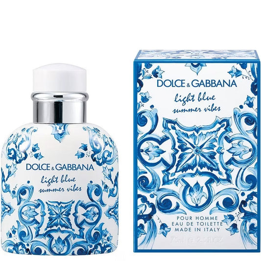 Dolce & Gabbana Light Blue Summer Vibes 2.5oz Men Spray EDT