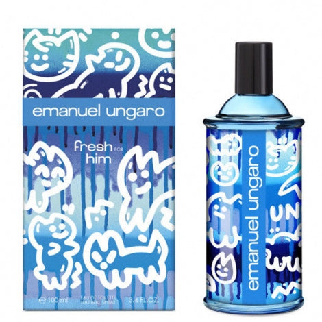 Ungaro Fresh 3.4oz Men EDT Spray