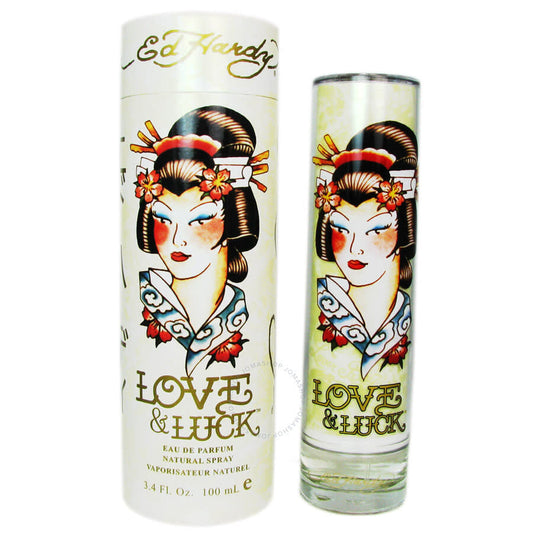 Ed Hardy Love&Luck 3.4oz Women EDT Spray