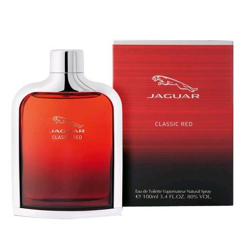 Jaguar Red 3.3oz Men EDT Spray