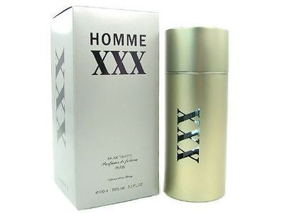 Parfums De Fedora Homme XXX 3.3oz Men EDT Spray