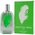 Benetton Verde 3.3oz Men EDT Spray