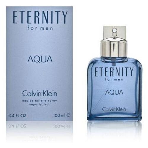 Calvin Klein Eternity Aqua 3.4oz Men EDT Spray