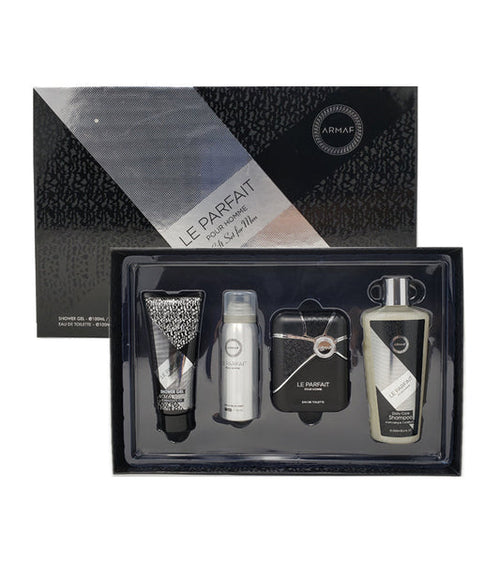 Armaf Le Parfait 4-Piece Set 3.4oz Men EDP Spray