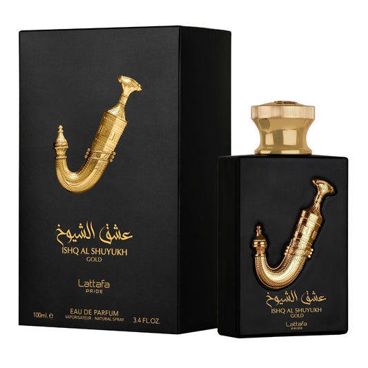 Lattafa Ishq Al Shuyukh Gold 3.4oz Unisex EDP Spray