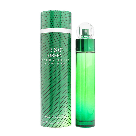 Perry Ellis 360 Green 3.4oz Men EDT Spray