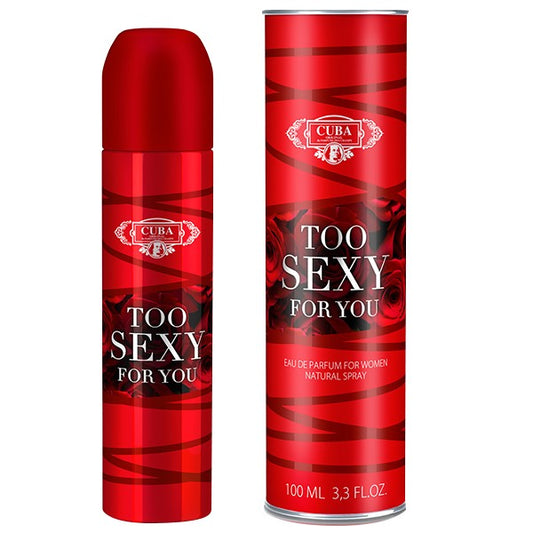 Cuba Too Sexy 3.3oz Women EDP Spray