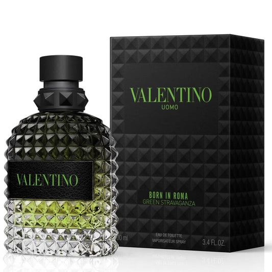 Valentino Born Green 3.4oz Men EDT Spray