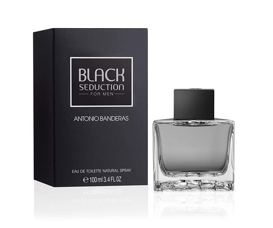 Antonio Banderas Seduction Black 3.4oz Men EDT Spray