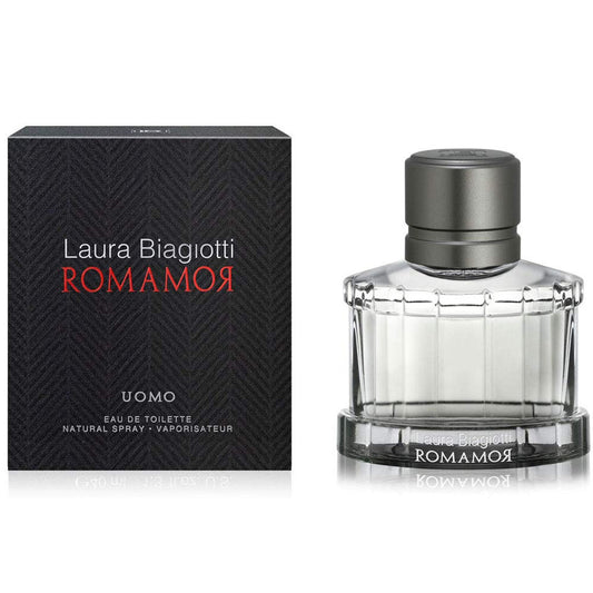 Loura Biagiotti Romamor Uomo 2.5oz Men EDT Spray