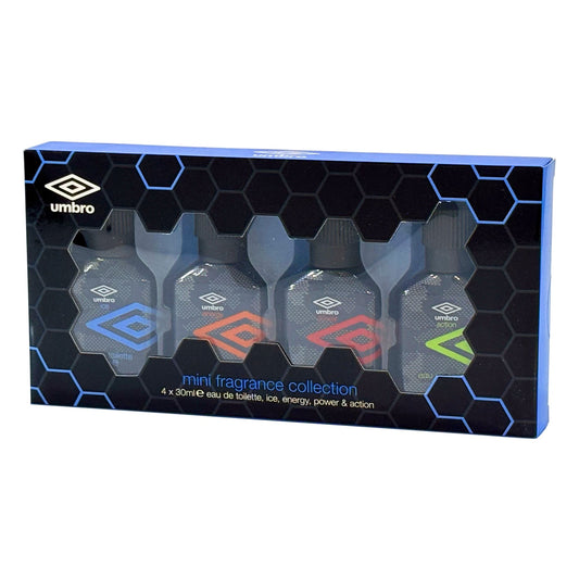 Umbro 4-Piece Set 4X1.0oz Men EDT Spray