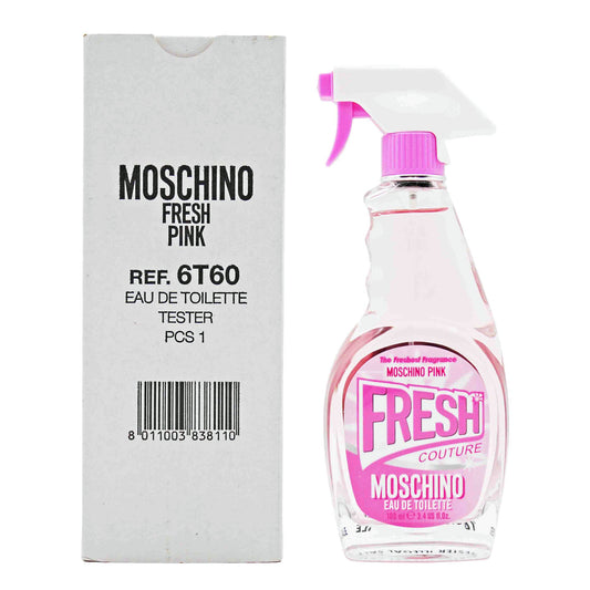 Moschino Fresh Pink 3.4oz Women EDT Spray Tester