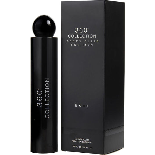 Perry Ellis 360 Collection Noir 3.4oz Men EDT Spray