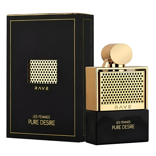 Lattafa Rave Pure Desire Gold 3.4oz Women EDP Spray