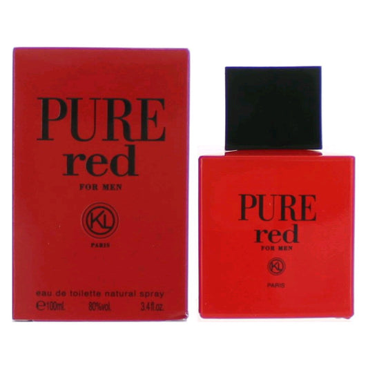 Karen Low Pure Red 3.4oz Men EDT Spray